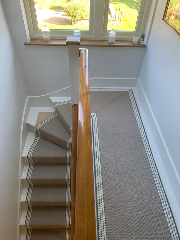 Stripes Finlay Linen and White